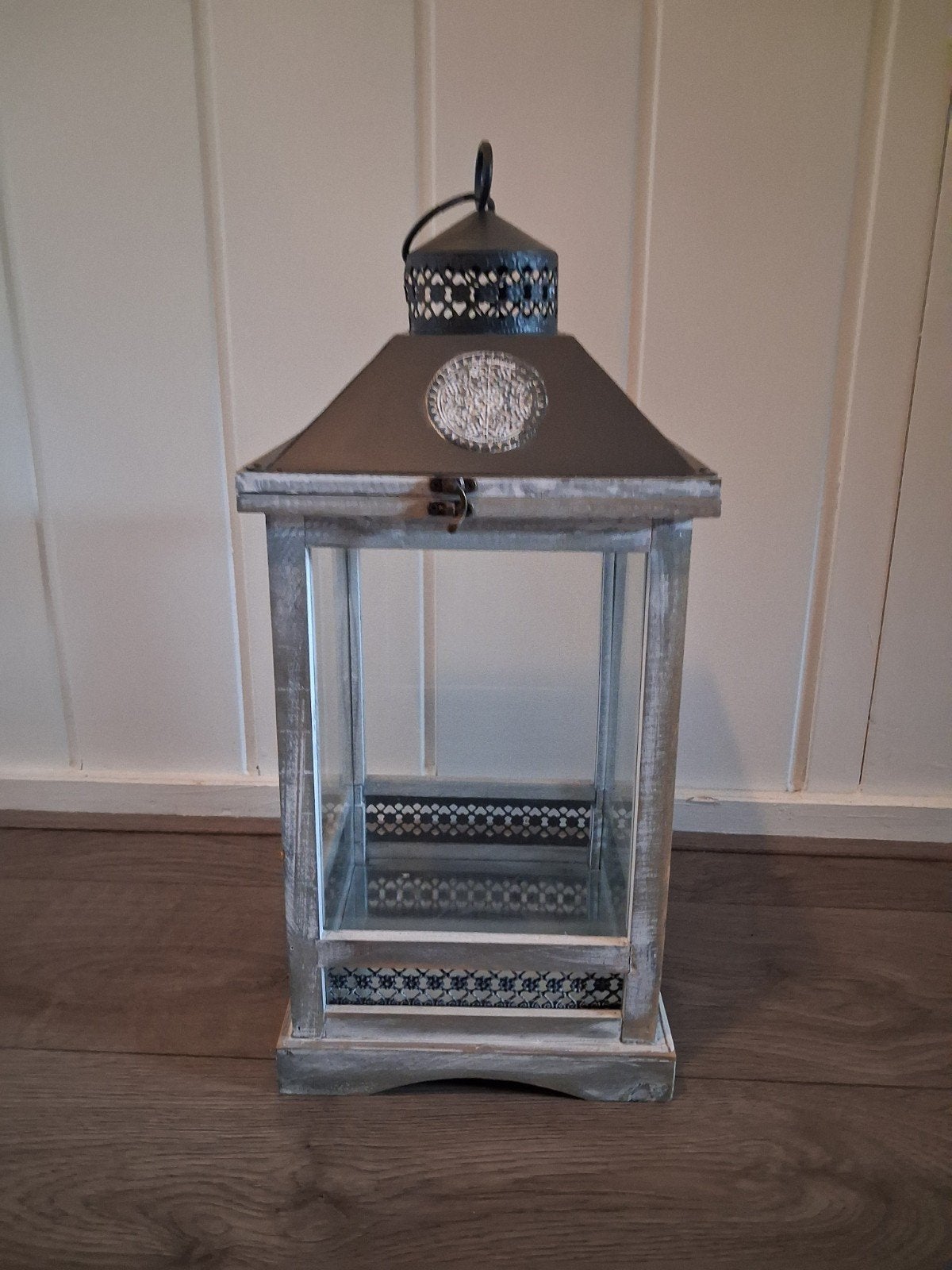 Windlicht lantaarn, Ophalen, Zo goed als nieuw, Lantaarn, 54 cm