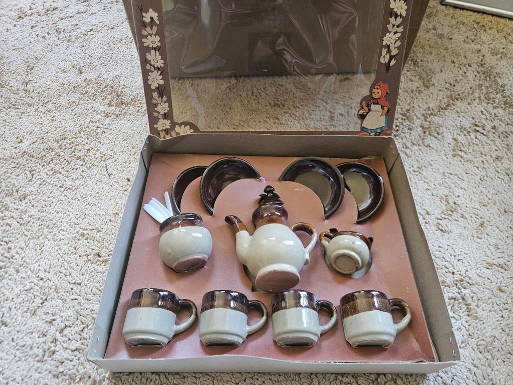 Vintage Speelgoed Koffieservies - Keramiek, Ophalen of Verzenden, Zo goed als nieuw, Overige materialen, Speelkeuken-accessoire