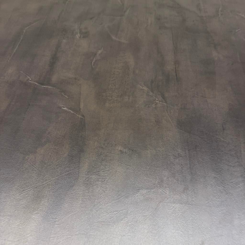 Ronde eettafel HPL Leisteen 120cm - Direct Leverbaar, Rond, Ophalen of Verzenden, Zo goed als nieuw, Info@betaalbaar-design.nl