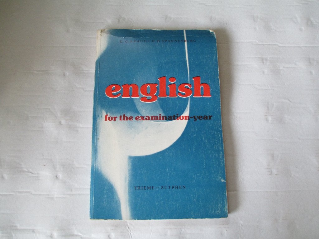 english for the examination-year - kraut en spannenburg, Ophalen of Verzenden, Gelezen, Overige niveaus, Engels