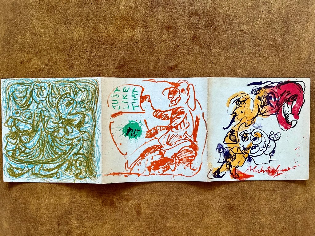 Alechinsky Lefebre 1963, Ophalen of Verzenden, Zo goed als nieuw, Pierre Alechinsky, Grafische vormgeving
