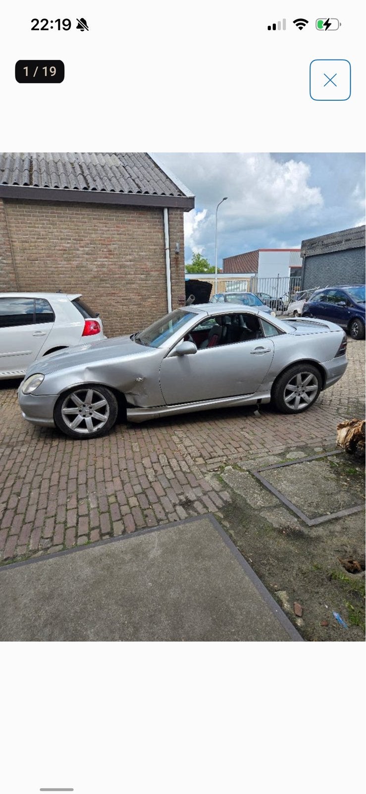 Mercedes slk 230 in onderdelen, Ophalen, Gebruikt, Mercedes-Benz