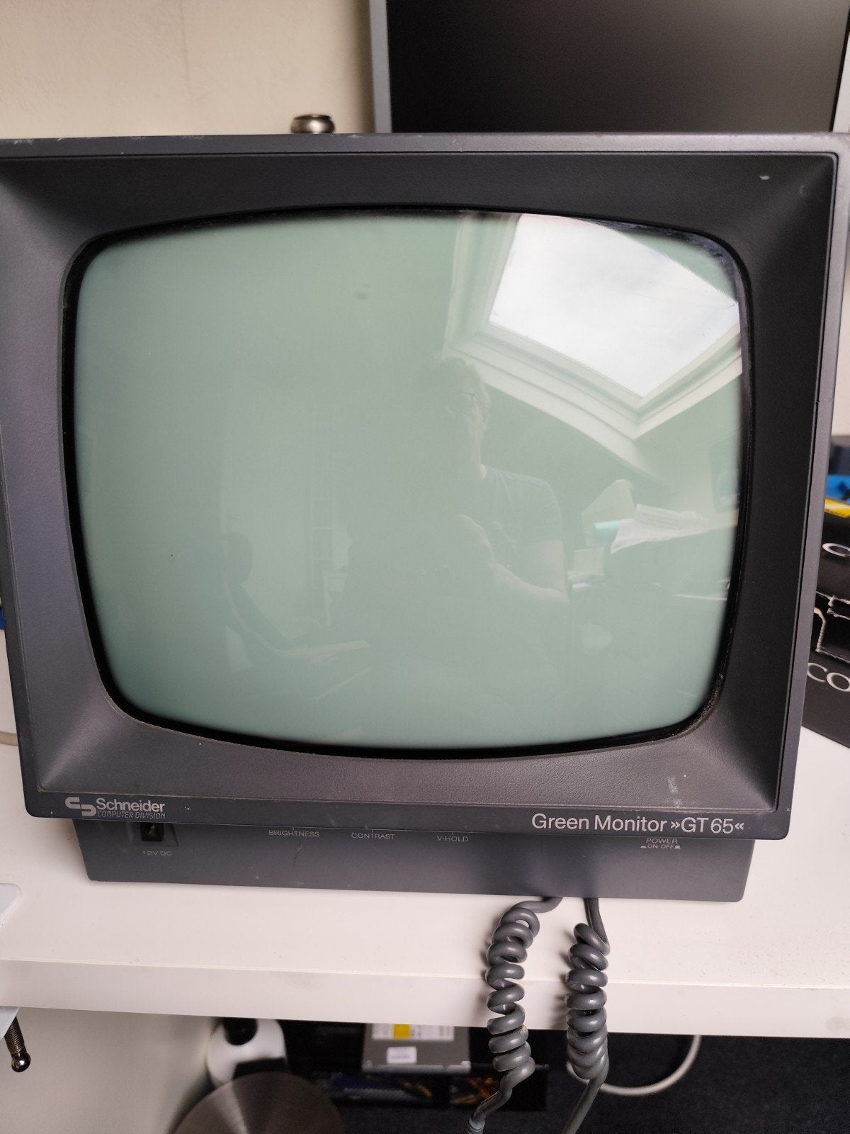 Schneider Green Monitor GT65, Computers en Software, Vintage Computers, Ophalen, Schneider/Amstrad