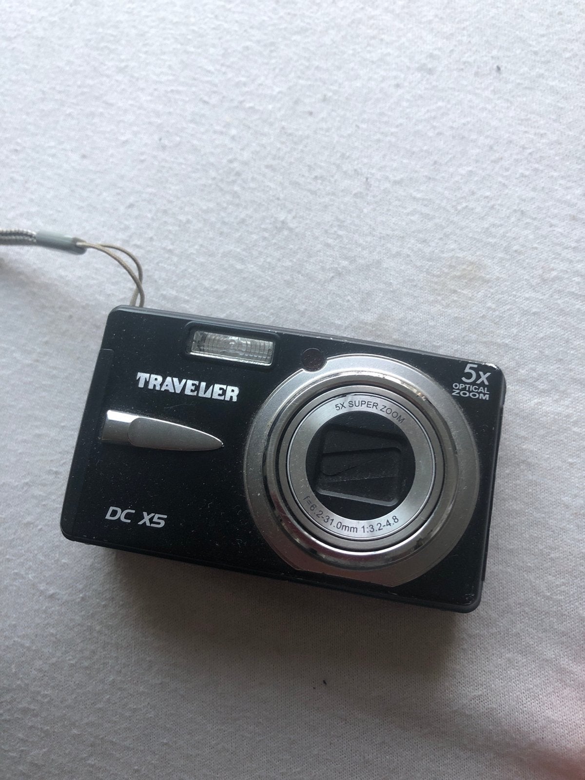Traveler DC X5 Compactcamera - 5x optische zoom, Ingebouwde flitser, Gebruikt, Ophalen of Verzenden, Compactcamera