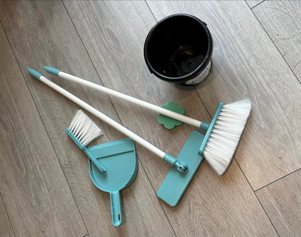 Smoby Schoonmaakset voor kinderen met stofzuiger, Ophalen, Gebruikt, Jongen of Meisje
