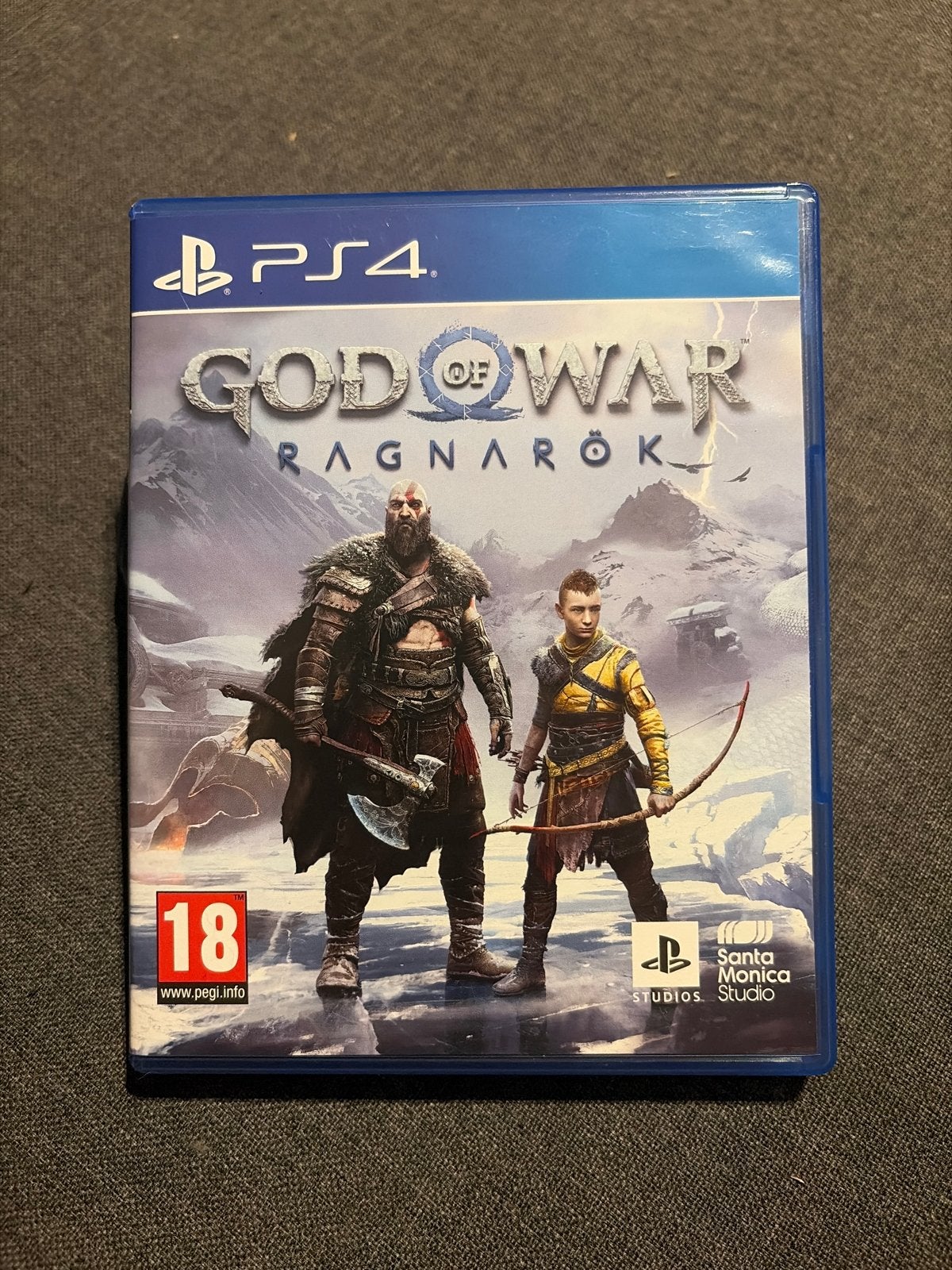God of War Ragnarok PS4 - Gameplay + Data Disk, Avontuur en Actie, Vanaf 18 jaar, 1 speler, Ophalen of Verzenden