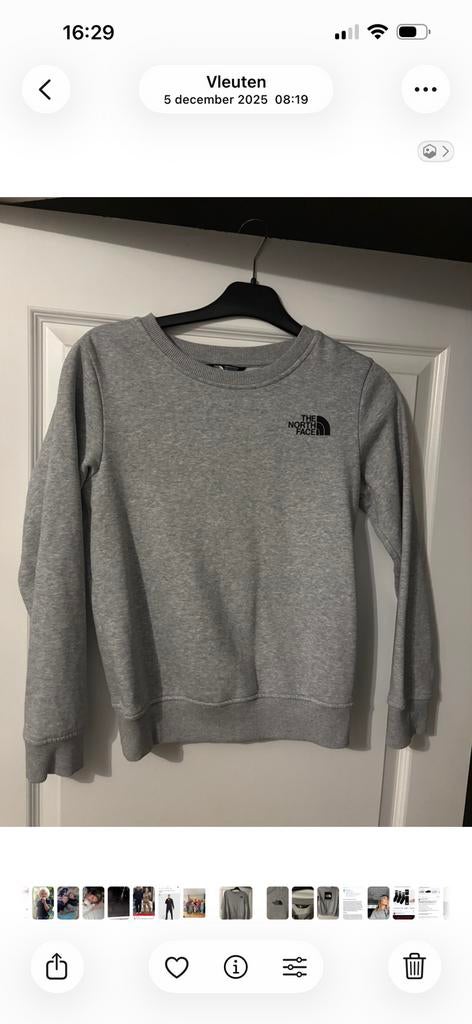 The North Face trui maat 12 (152), Ophalen of Verzenden, Zo goed als nieuw, Jongen, Trui of Vest