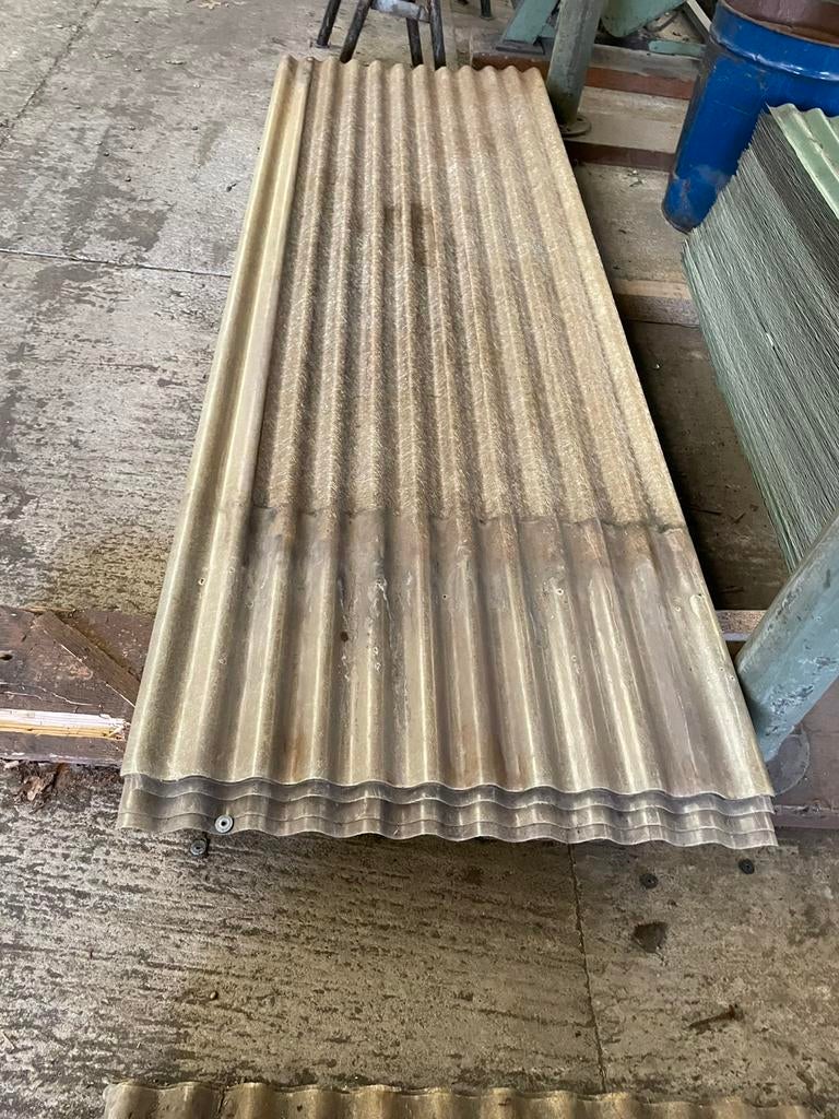 Polyester golfplaten 0,86x2,60, Tuin en Terras, Palen, Balken en Planken, Ophalen, Minder dan 180 cm, Planken