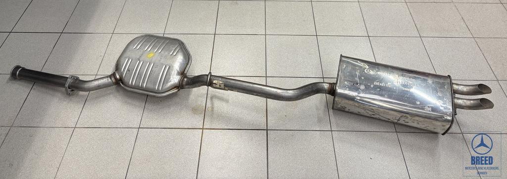 NOS middendemper + einddemper Mercedes-Benz W210 E200 Kompre, Auto-onderdelen, Ophalen, -, Nieuw, -