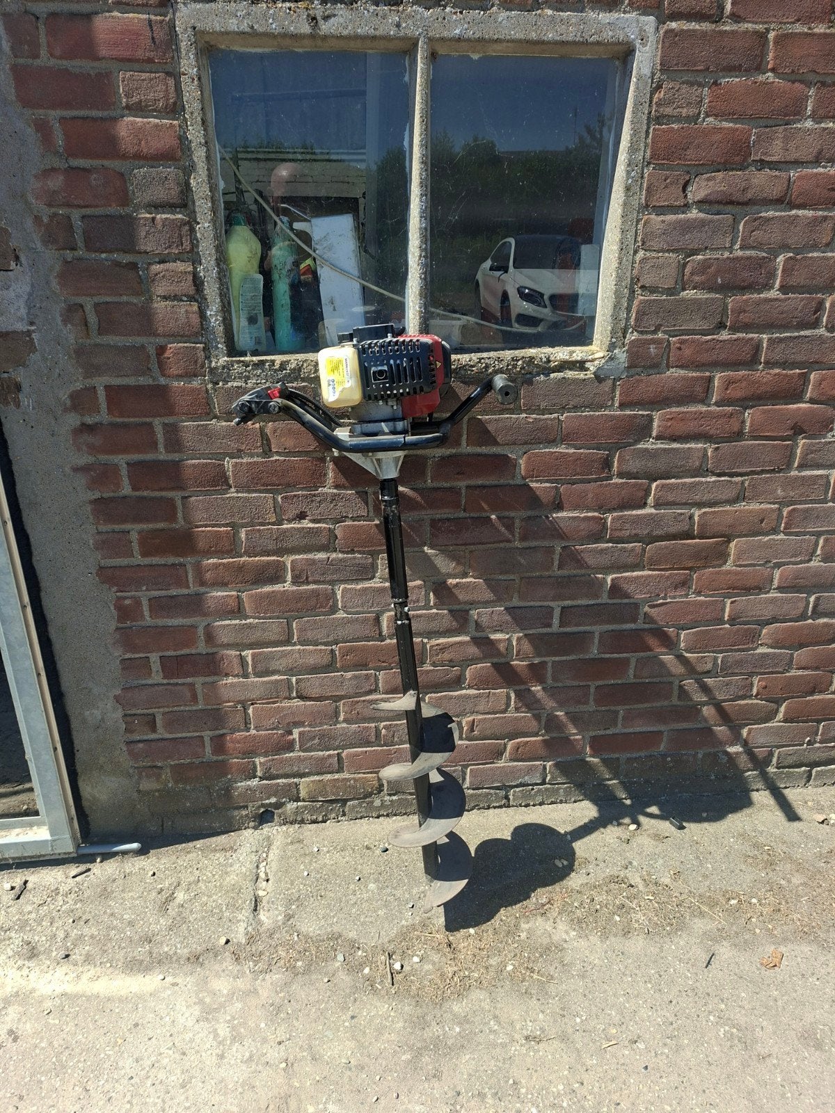 grondboor, Ophalen, Gebruikt, Grondboor