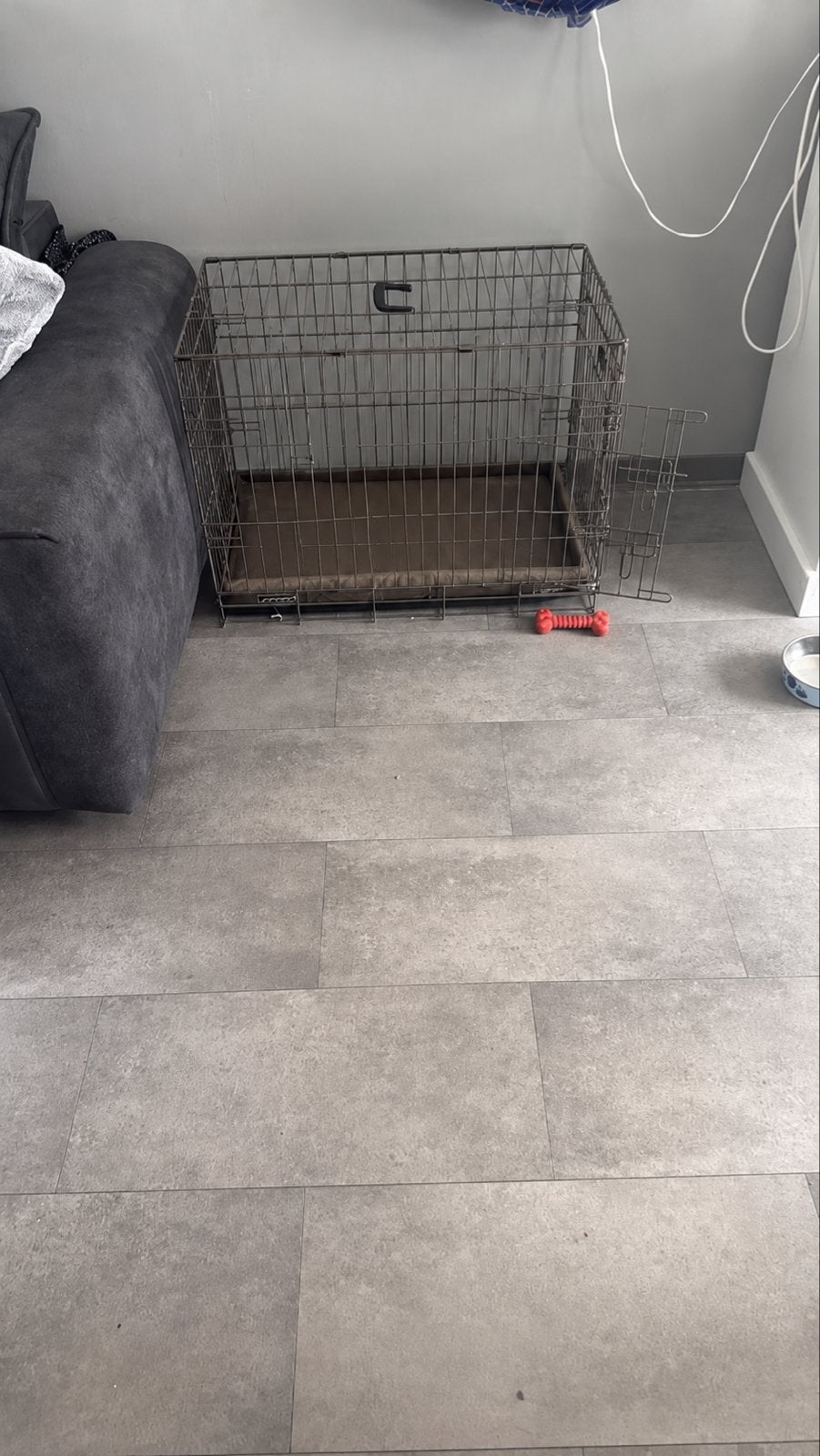 Flamingo Bench taupe, Ophalen, Zo goed als nieuw