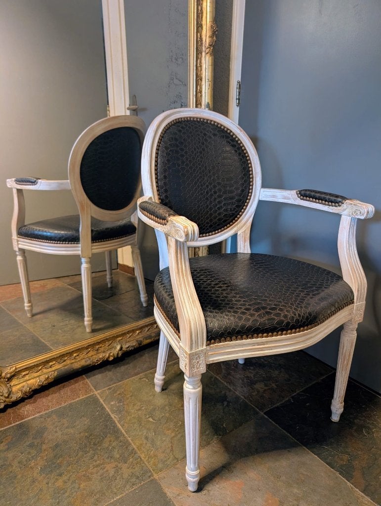 Fraaie vintage Louis XV stoelen, Antiek en Kunst, Antiek | Meubels | Stoelen en Banken, Ophalen