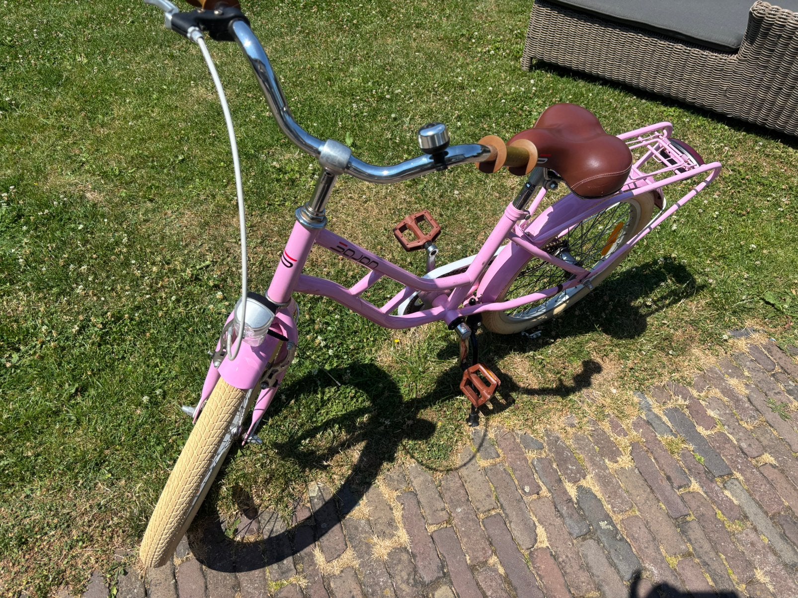Meisjesfiets 20 inch, Ophalen, Gebruikt, Minder dan 49 cm, 55 cm of meer