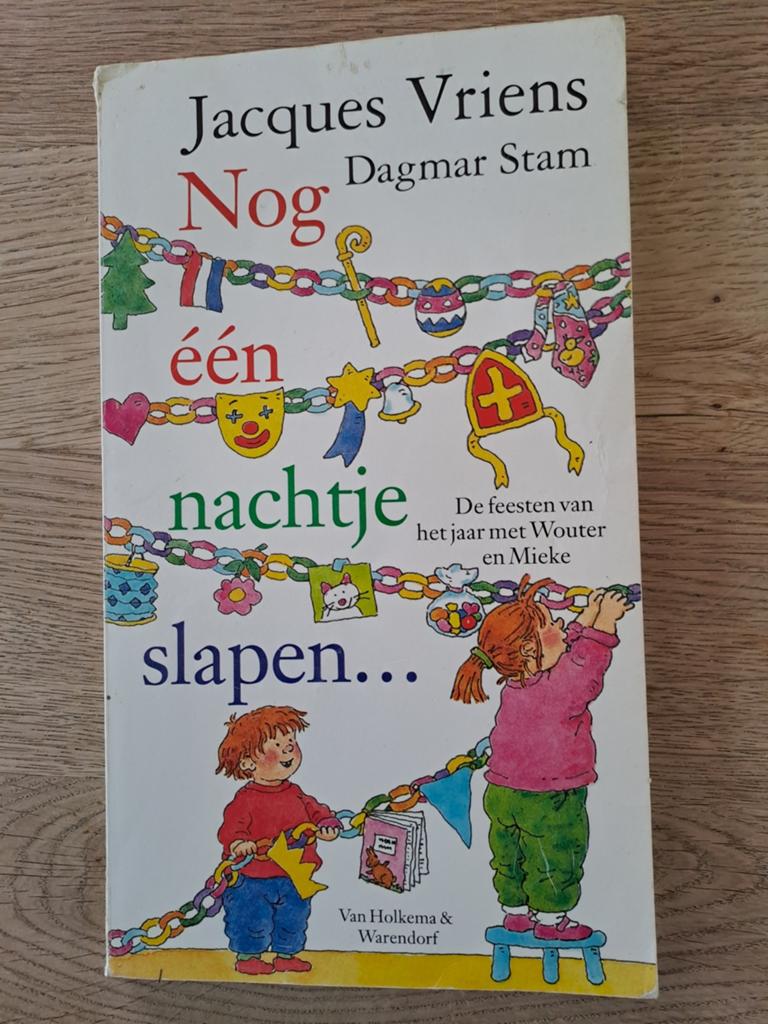 NOG EEN NACHTJE SLAPEN.FEESTEN VAN WOUTER EN MIEKE. J.VRIENS, Gelezen, Jongen of Meisje, Ophalen of Verzenden, Voorleesboek