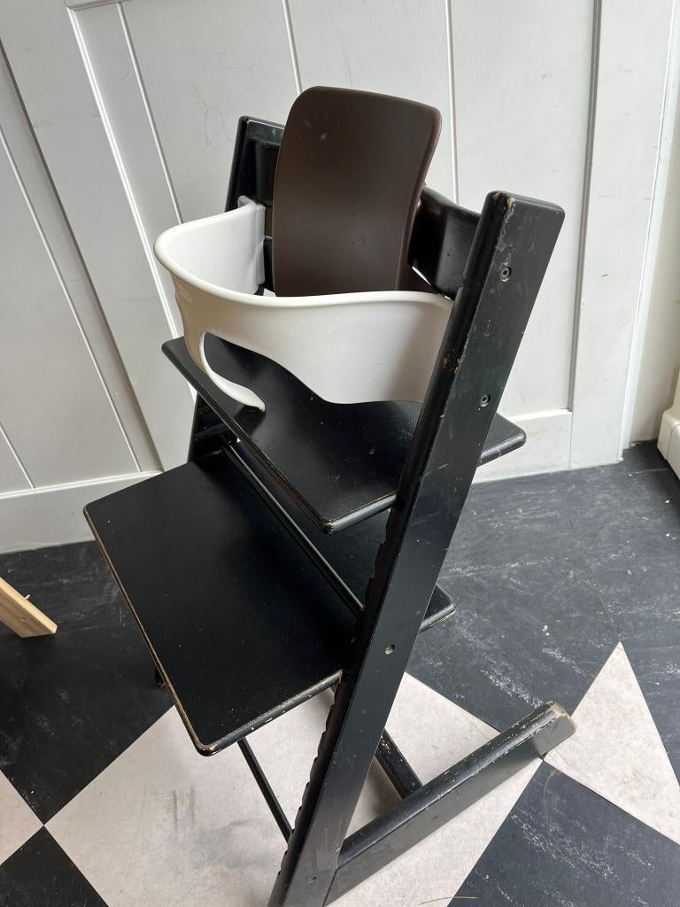 Stokke TripTrap kinderstoel, Kinderen en Baby's, Kinderstoelen, Ophalen, Gebruikt, Meegroeistoel, Gordel(s)