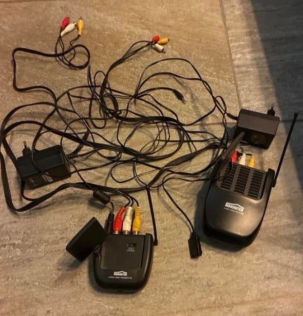 Marmitek Draadloze Video/Audio Transmitter & Receiver Set, Ophalen of Verzenden, Gebruikt, Minder dan 2 meter, Overige kabels
