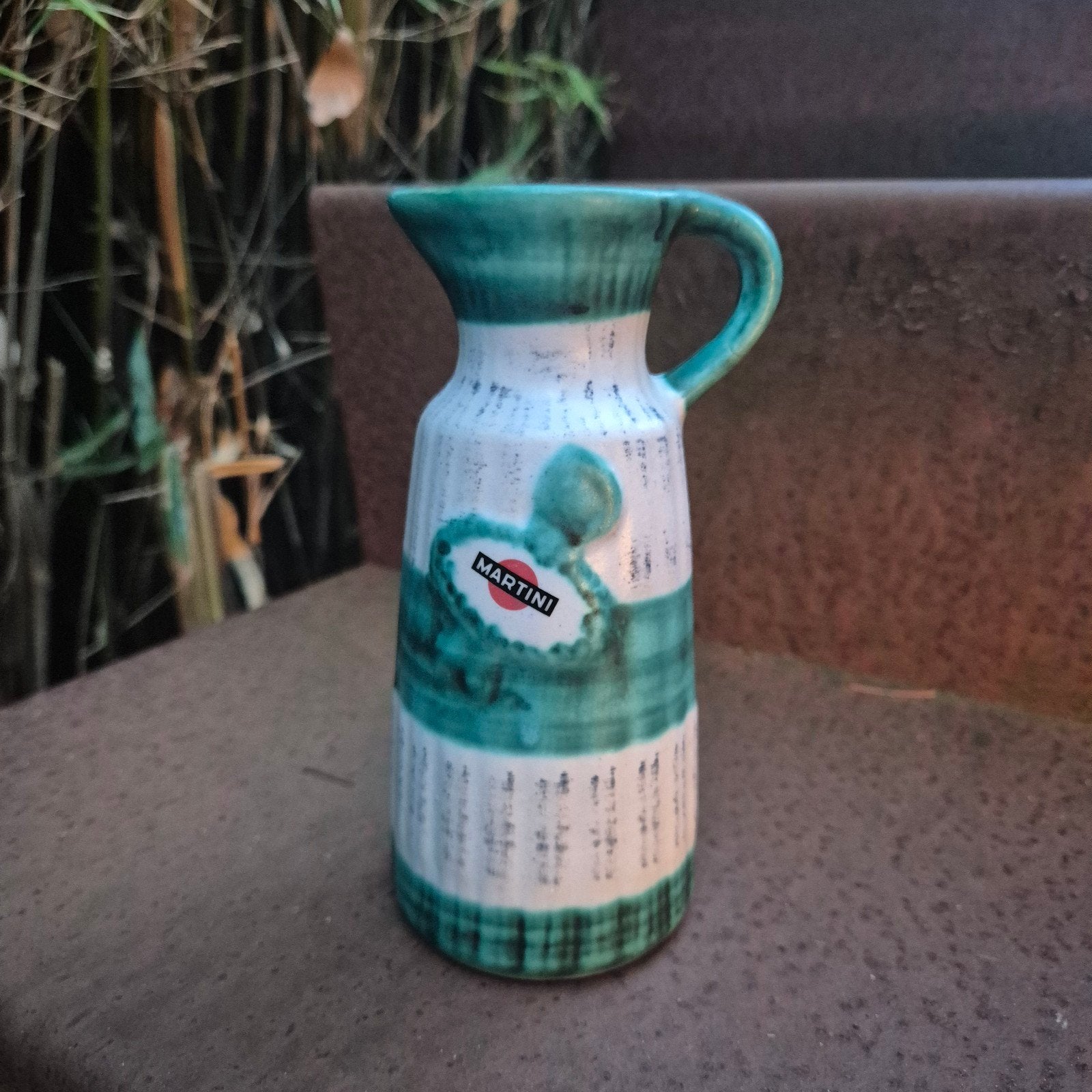 Prachtig keramiek Martini kannetje uit de 60 jaren, Antiek en Kunst, Ophalen of Verzenden