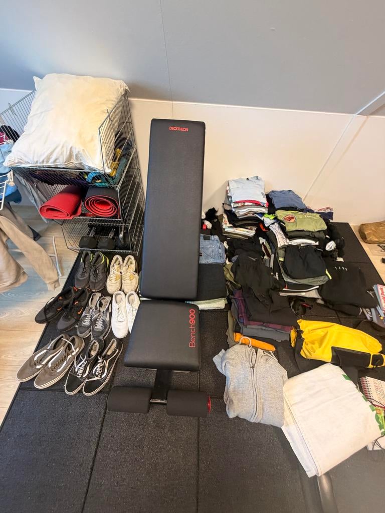 Decathlon sportbank - Zo goed als nieuw, Overige typen, Armen, Ophalen of Verzenden, Zo goed als nieuw