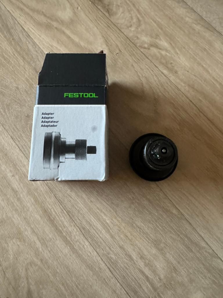 Festool adapter, Ophalen, Nieuw