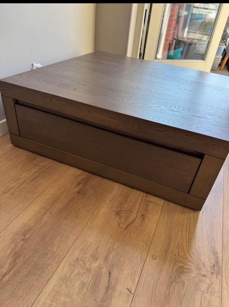Salontafel, Ophalen, 50 tot 100 cm, Vierkant, 50 tot 100 cm