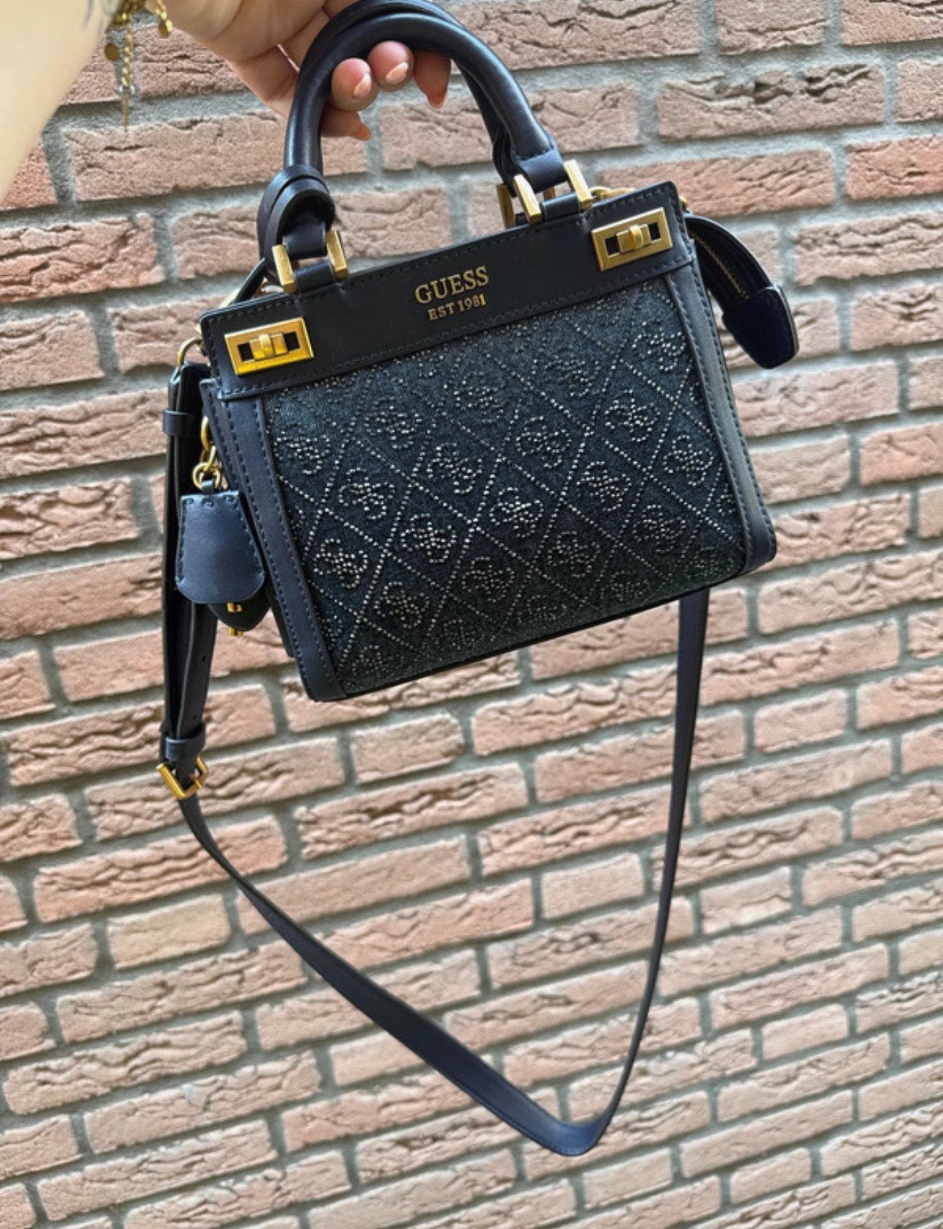 Guess mini bag, Ophalen of Verzenden, Nieuw, Blauw, Schoudertasje