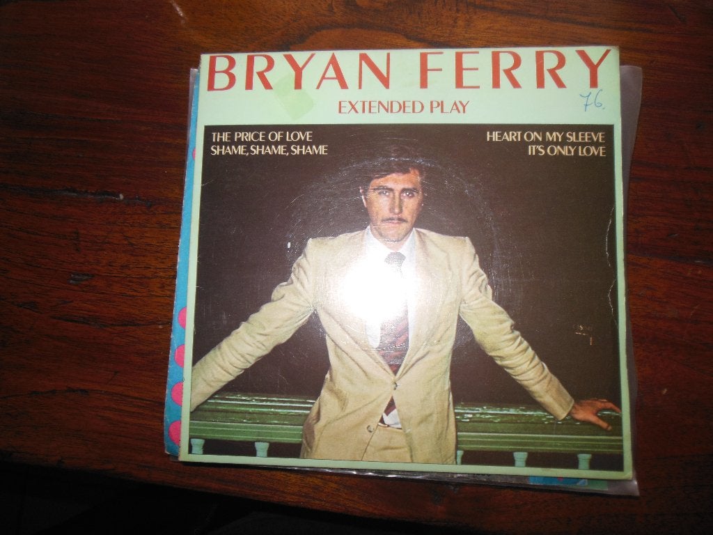 single bryan ferry roxy music ep vinyl 7inch record 45rpm, 7 inch, Ophalen of Verzenden, Zo goed als nieuw, EP