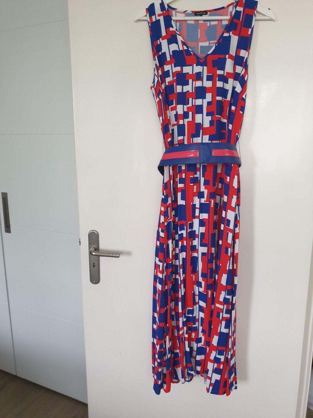 Caroline biss zomerjurk maat 40, met ceintuur, Kleding | Dames, Jumpsuits, Ophalen of Verzenden, Zo goed als nieuw, Maat 38/40 (M)