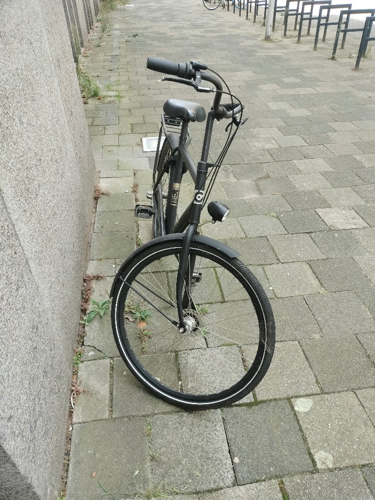 Herenfiets cortina, Fietsen en Brommers, Gebruikt, Versnellingen, Schijfrem, 65 cm of meer