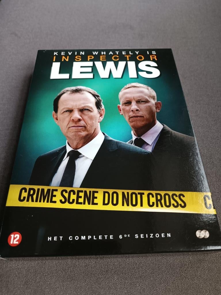 Inspector Lewis seizoen 6 - dvd, Vanaf 12 jaar, Ophalen of Verzenden, Zo goed als nieuw, Drama
