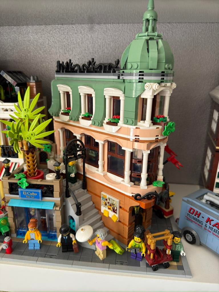 Lego 10297 boutique hotel modular compleet, Ophalen of Verzenden, Zo goed als nieuw, Complete set, Lego