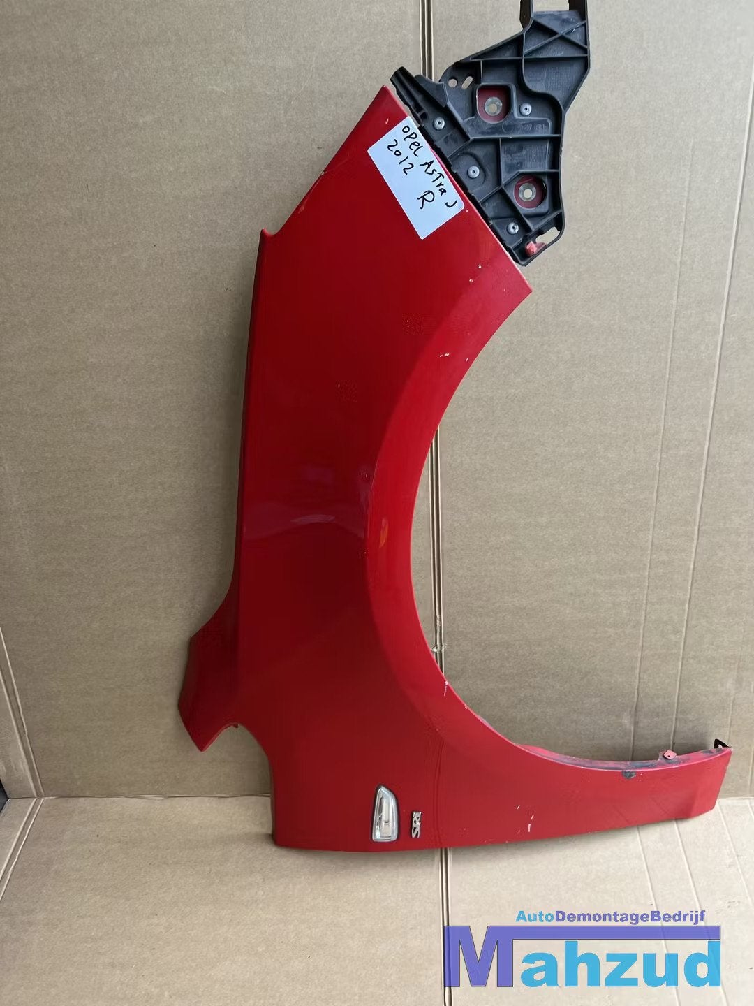 OPEL ASTRA J rechts rood scherm zijscherm voorscherm, Gebruikt, Opel Automobile GmbH, Ophalen of Verzenden, Kontakt@opel-infoservice.de