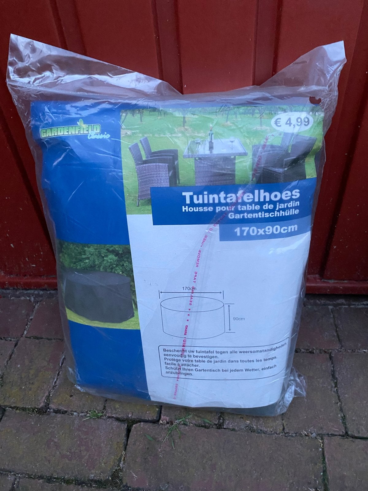 Tuinstafelhoes 170x90cm - Nieuw in verpakking, Tuin en Terras, Ophalen of Verzenden, Nieuw
