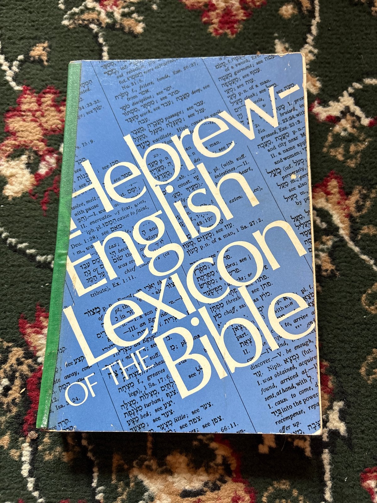 Hebrew-English Lexicon of the Bible - Schocken Books, Boeken, Ophalen of Verzenden, Gelezen, Overige uitgevers, Engels