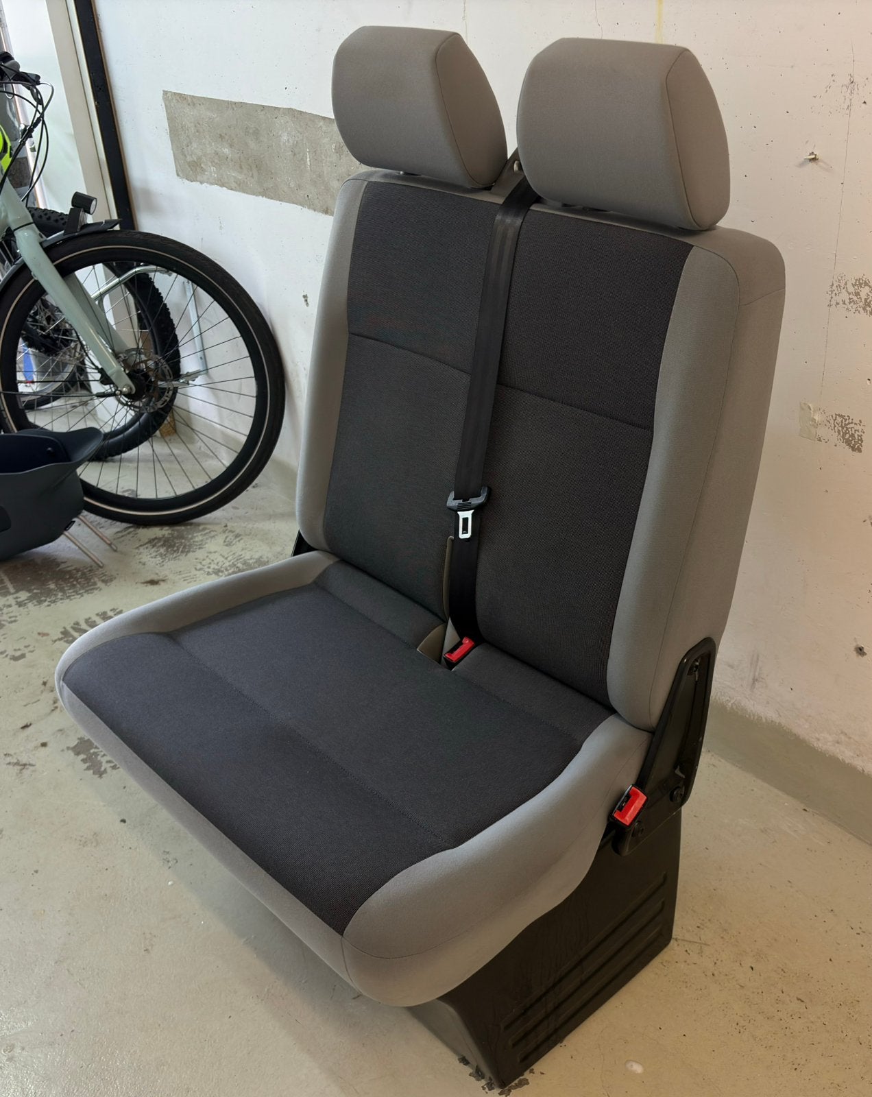 VW T5 / T6 bijrijdersbank 2 zits, Ophalen, Volkswagen