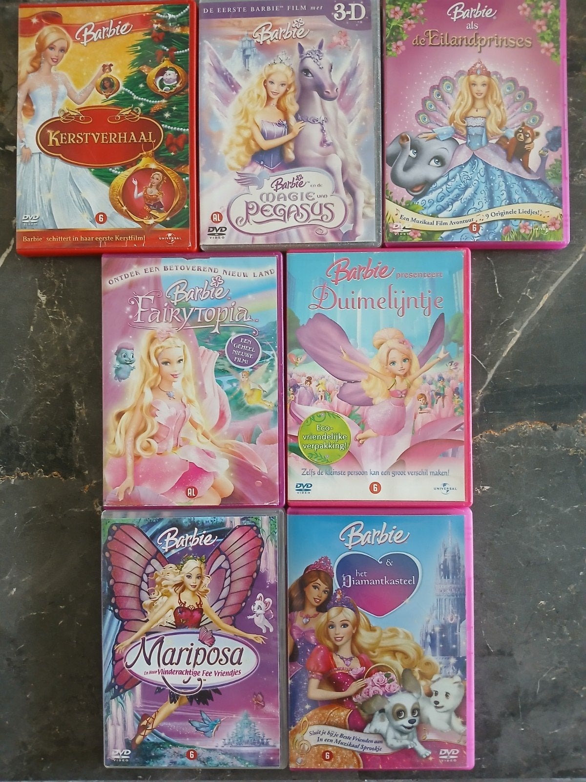Barbie ( dvd's  )  zie titels en prijzen in beschrijving, Alle leeftijden, Ophalen of Verzenden, Zo goed als nieuw