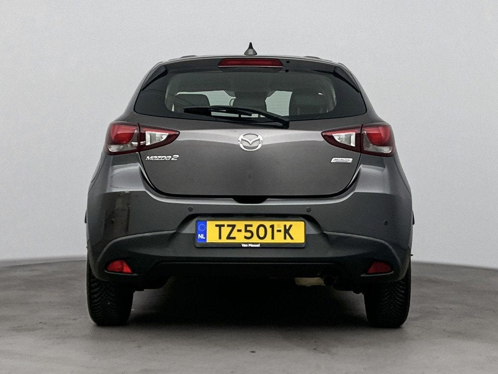 Mazda 2 1.5 Skyactiv-G Dynamic+ 90Pk | Navigatie | Airco | C, Auto's, Mazda, Stof, Gebruikt, 4 cilinders, Origineel Nederlands