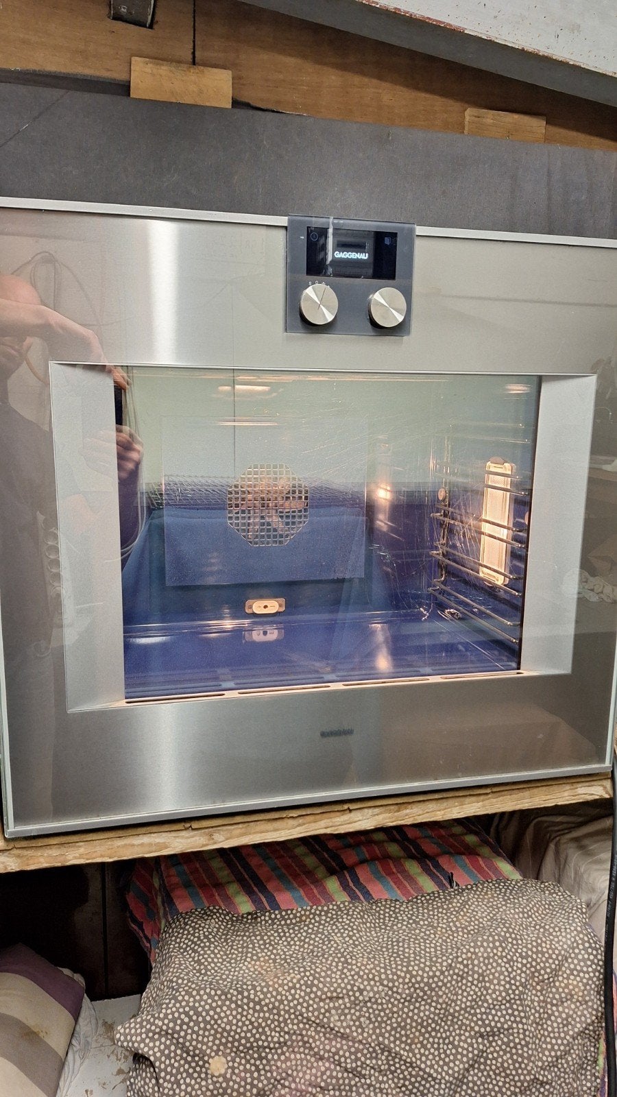 Mooie grote Gaggenau combi oven met veel kook programma's, Witgoed en Apparatuur, Ophalen, Hete lucht, 60 cm of meer, Inbouw