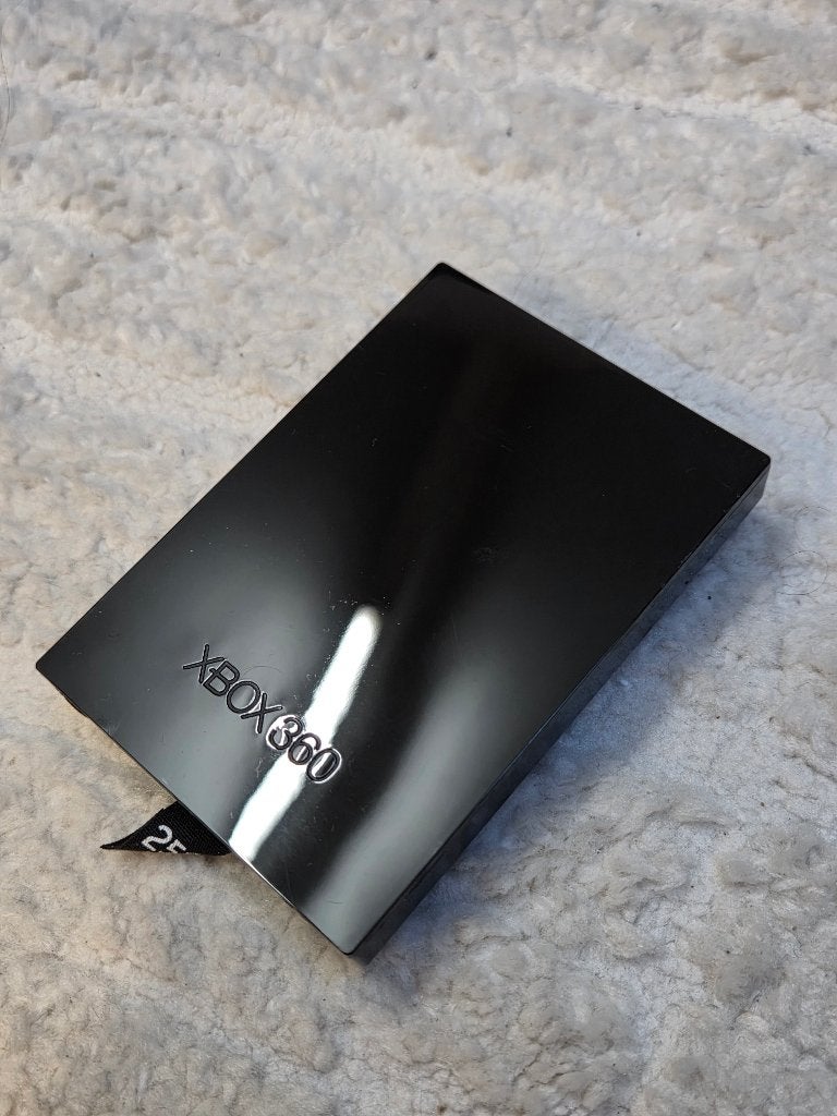 Xbox 360 Slim 250GB Harde Schijf, Ophalen, Zo goed als nieuw, Geheugenkaart, Xbox 360