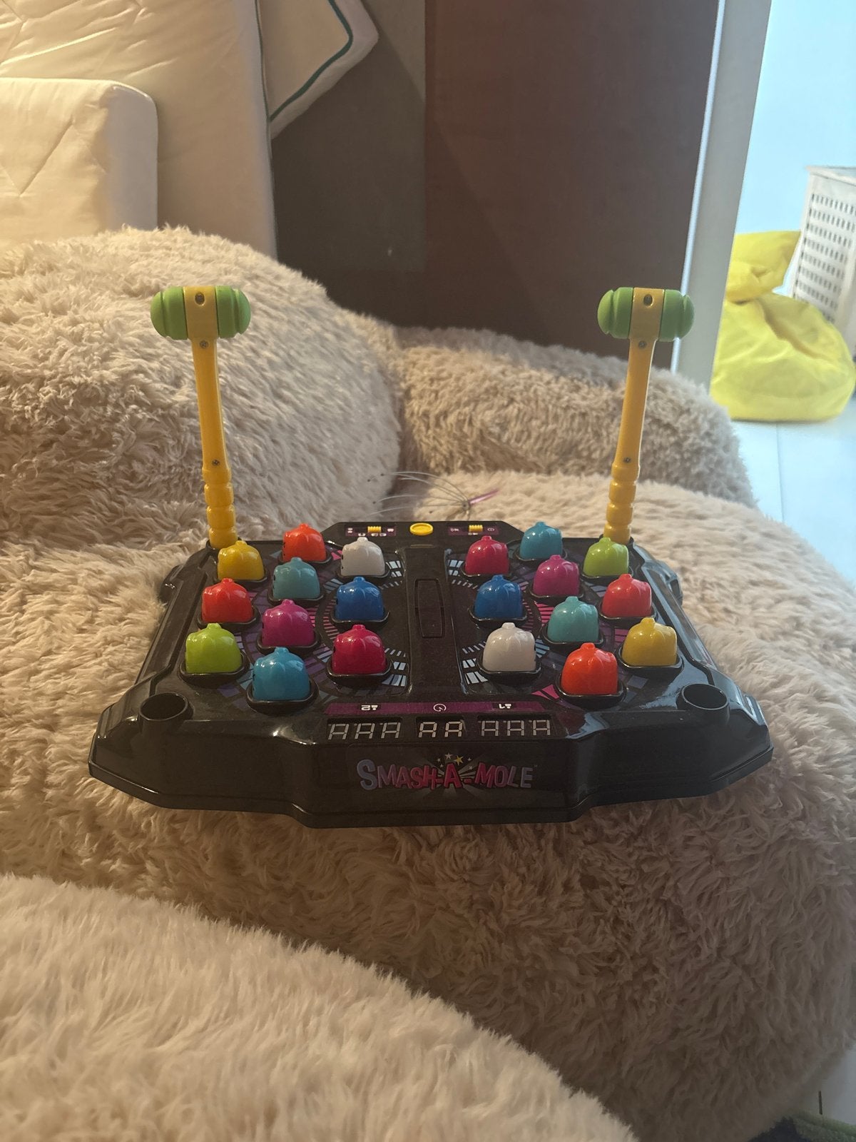 Smash-A-Mole spel voor kinderen Intertoys, Ophalen of Verzenden, Gebruikt, Jongen of Meisje