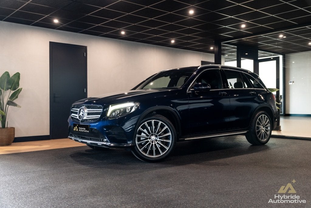 Mercedes-Benz GLC 250 4MATIC Edition 1 | Burmester | Luchtve, Auto's, Mercedes-Benz, 12 maanden, Gebruikt, 4 cilinders, Blauw