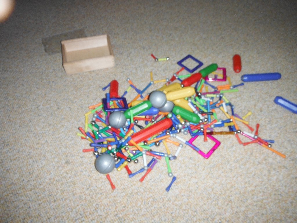 veel magnetix, Ophalen