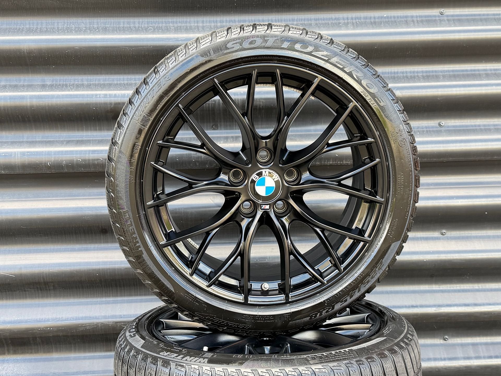 18” Orig Bmw Styl 405M F30 F31 F36 F32 Velgen WinterBanden, Auto-onderdelen, Gebruikt, -, -, Banden en Velgen