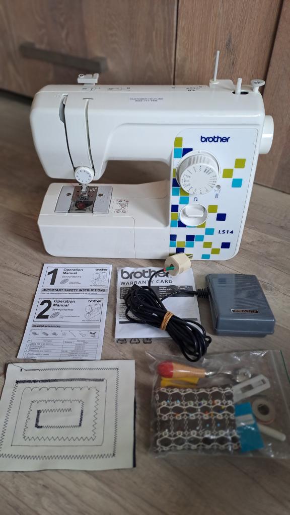 Brother naaimachine, Hobby en Vrije tijd, Naaimachines en Toebehoren, Zo goed als nieuw, Naaimachine, Brother, Ophalen of Verzenden