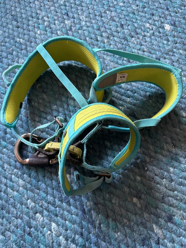 Klimgordel FINN II XS - Ideaal voor jonge klimmers, Sport en Fitness, Ophalen of Verzenden, Gebruikt, Klimsport-accessoire