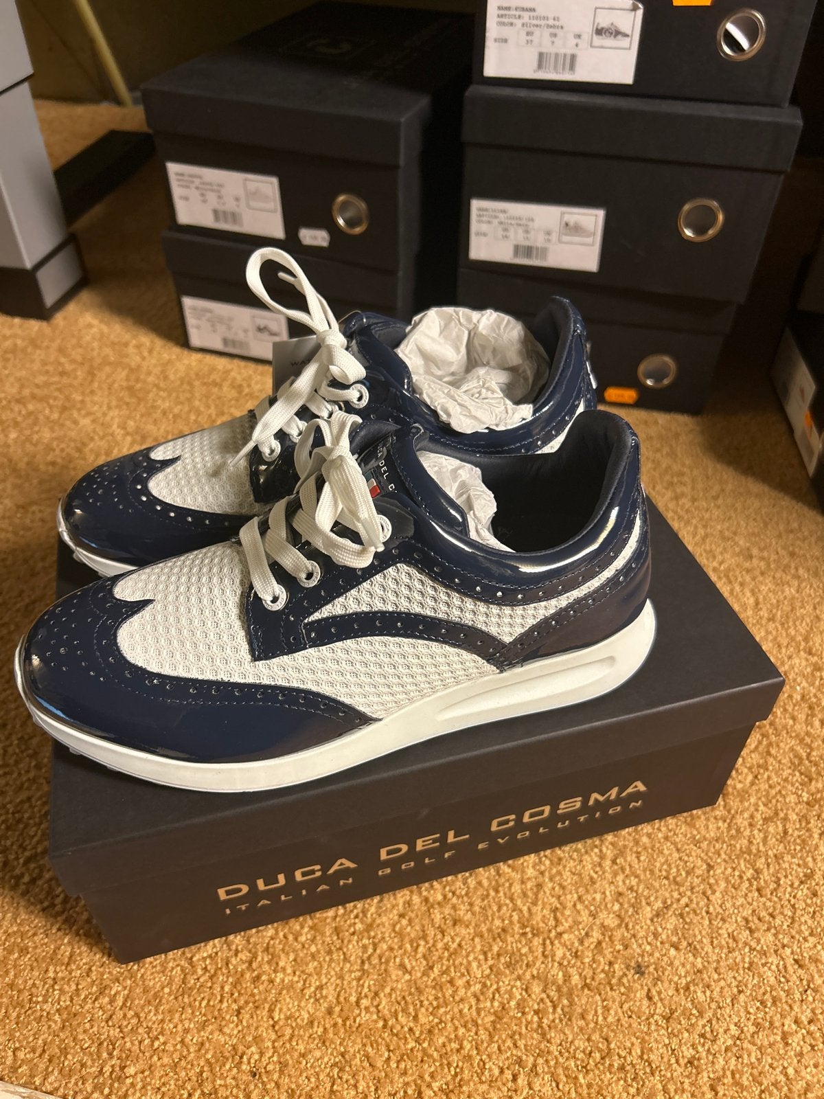 Duca del Cosma golfschoenen dames maat 39 - Serena, Overige merken, ., Schoenen, Nieuw
