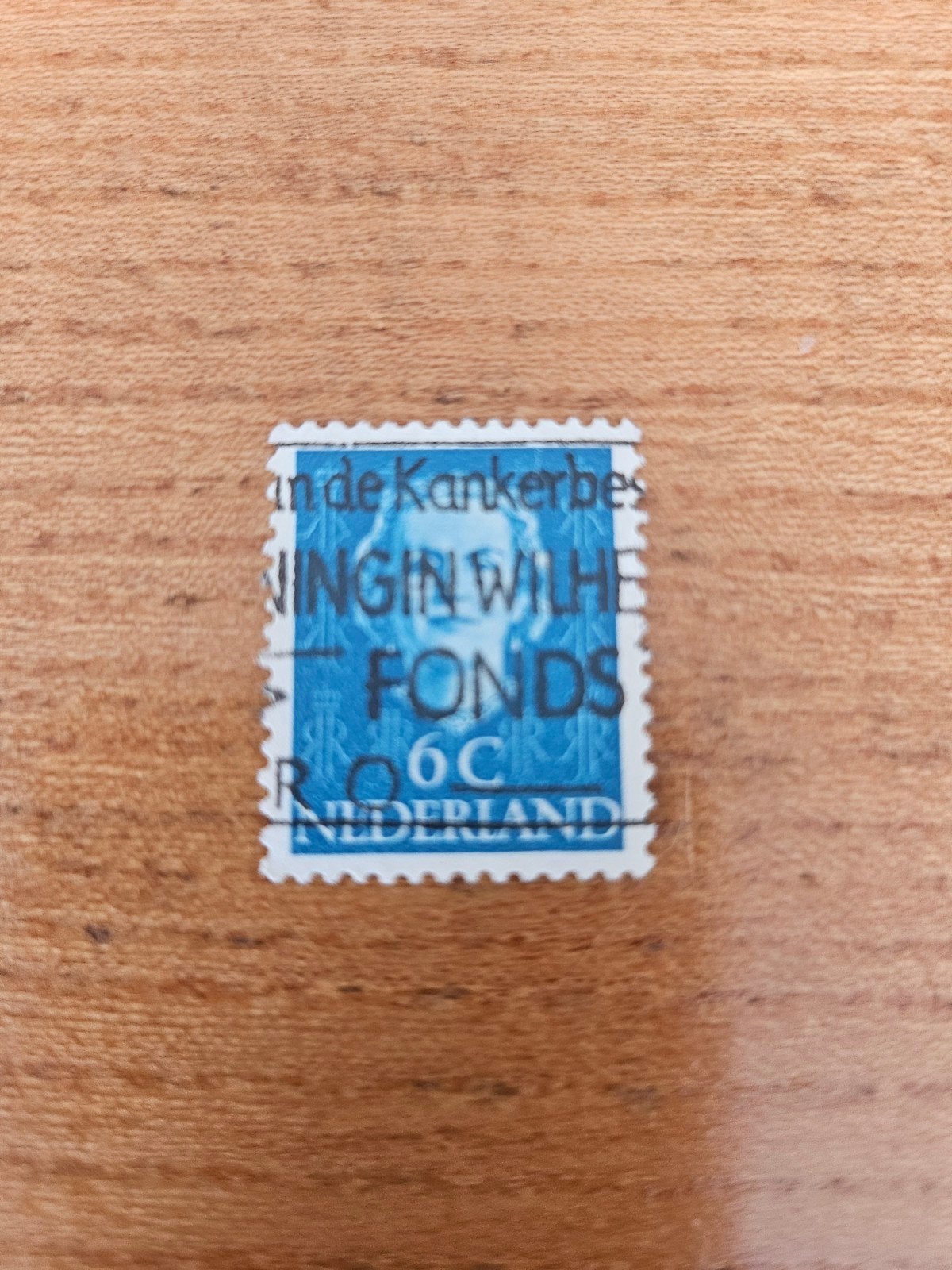 Nederlandse postzegel Koningin Wilhelmina Fonds 6C, Ophalen of Verzenden, T/m 1940, Gestempeld