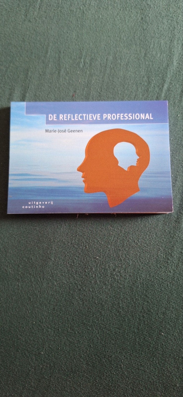 Marie - Jose Geenen - De reflectieve professional, Sociale wetenschap, Ophalen of Verzenden, Zo goed als nieuw, Marie - Jose Geenen