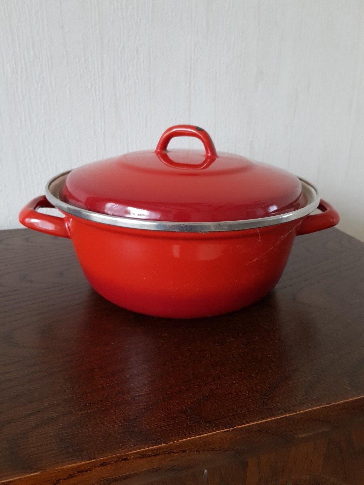 Braad / stoofpan met verdikte bodem, Huis en Inrichting, Keuken | Potten en Pannen, Verzenden, Gebruikt, Overige materialen, Kookpan of Snelkookpan