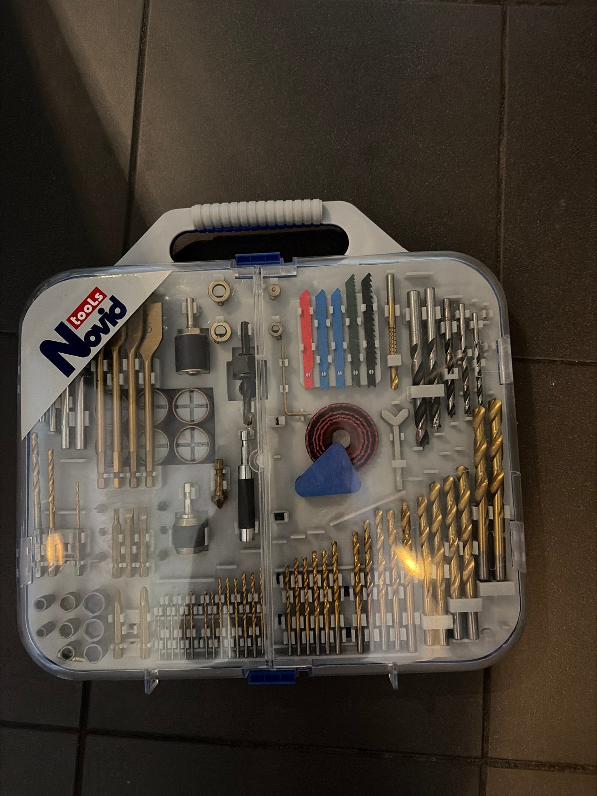 Novid Tools Boorset - Uitgebreide Boor- en Bitset, Ophalen of Verzenden, Zo goed als nieuw, Overige typen