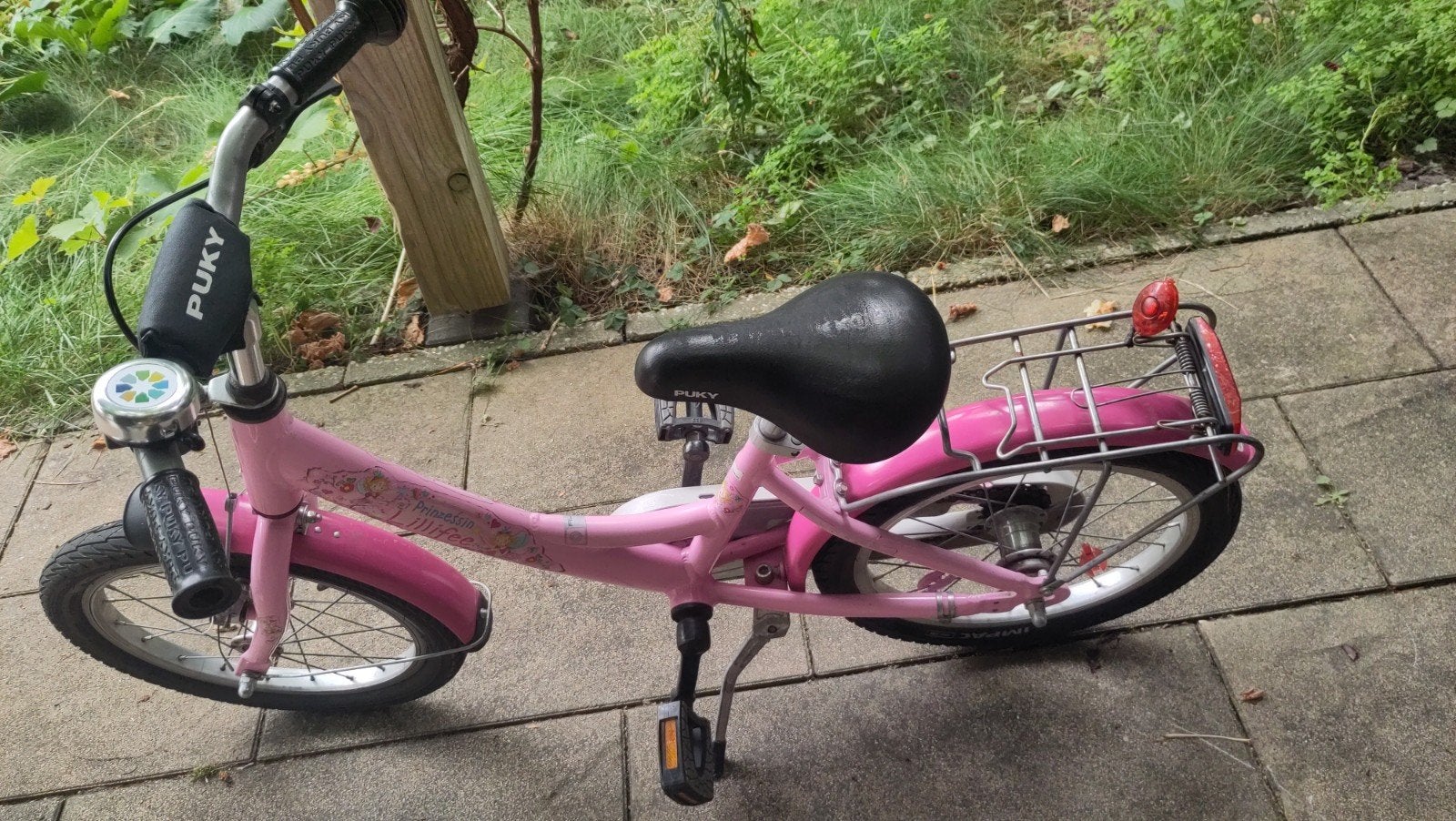 Puky lillyfee 16 inch fiets, Ophalen, Terugtraprem, Puky, 16 tot 20 inch